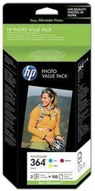 HP Tinte 364 Photo Value Pack 100 Blatt