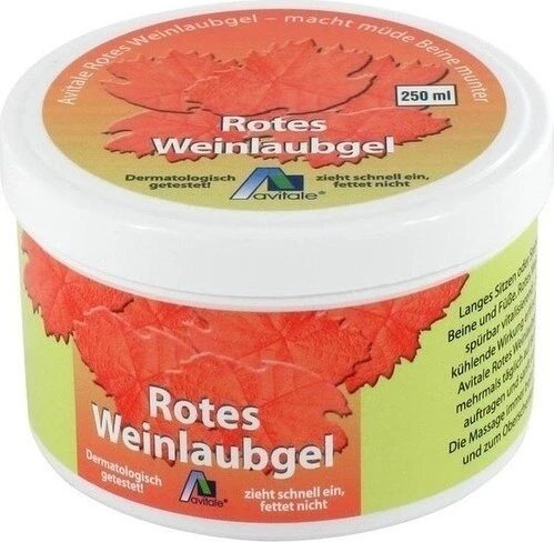 ROTES WEINLAUB Gel, 250 ml Image