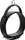 Hunter Larvik Trainingshalsband mit Griff, Hundehalsband, Leder, strapazierfähhig, 65 L, schwarz (67014)