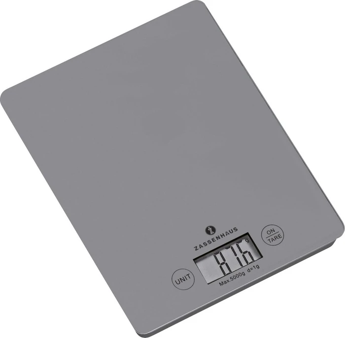 Zassenhaus Balance digitale Küchenwaage cool grey