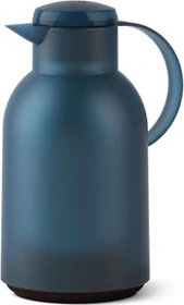 Emsa Samba Isolierkanne quick press 1.5l blau-grau transluzent