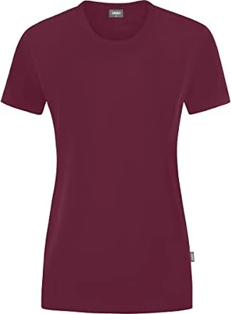 Jako Doubletex T-Shirt kurzarm maroon (Damen)