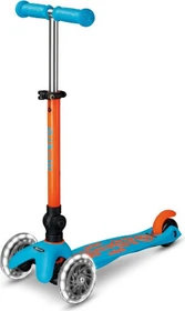 Micro Mini Micro Deluxe Foldable LED Kickboard sunset orange