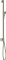 Hansgrohe Axor One Brausestange mit Wandanschluss und Brauseschlauch polished nickel Vorschaubild