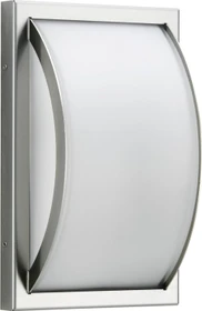 albert 8.5cm Wandleuchte edelstahl