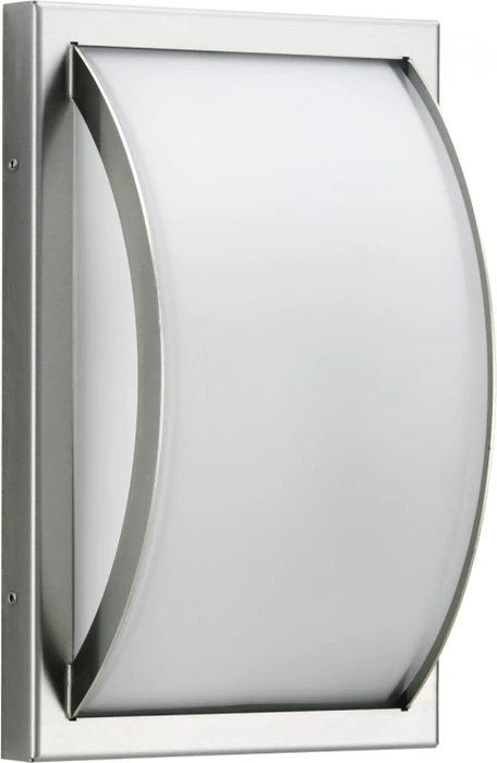 albert 8.5cm Wandleuchte edelstahl