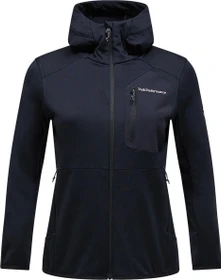 Peak Performance Utility Light Zip Hoodie vertical zenith/solar burst (Damen)