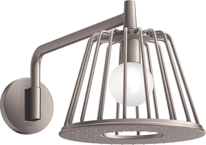 Hansgrohe Axor Nendo LampShower Kopfbrause 275 1jet mit Brausearm edelstahloptik