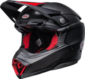 Bell Moto-10 Spherical Solid schwarz/rot
