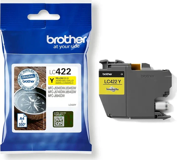 Brother Tinte LC422Y gelb