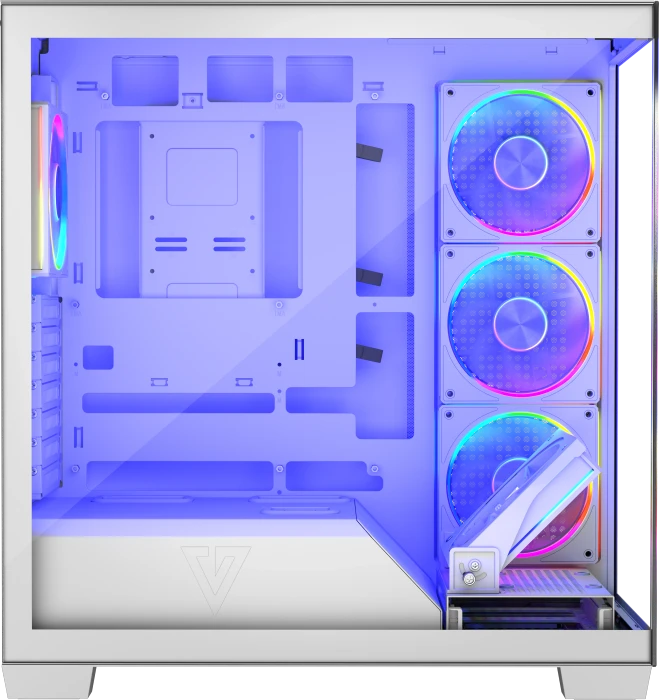 Modecom Volcano Stellar ARGB 5F White, Glasfenster
