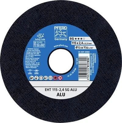 Pferd EHT 115-2.4 SG ALU Trennscheibe, 115x2.4x22.23mm, 25 Stück