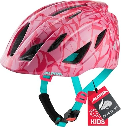 Alpina Pico Kinderhelm pink/sparkel gloss