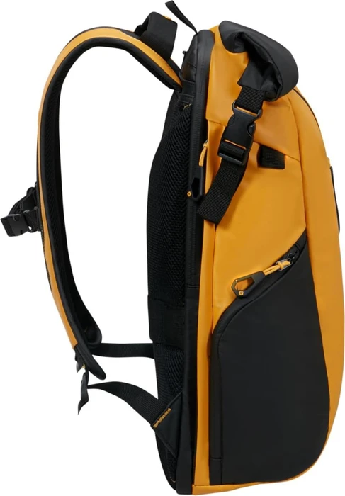 Samsonite Paradiver Light, Rolltop Backpack L, 17.3" Notebook-Rucksack, 49cm, 25/35l, erweiterbar, gelb