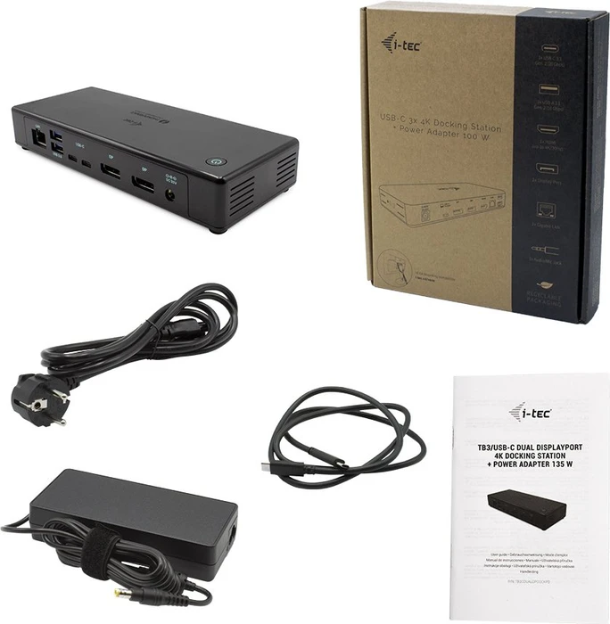 i-tec Thunderbolt 3 Dual Display 4K Docking Station