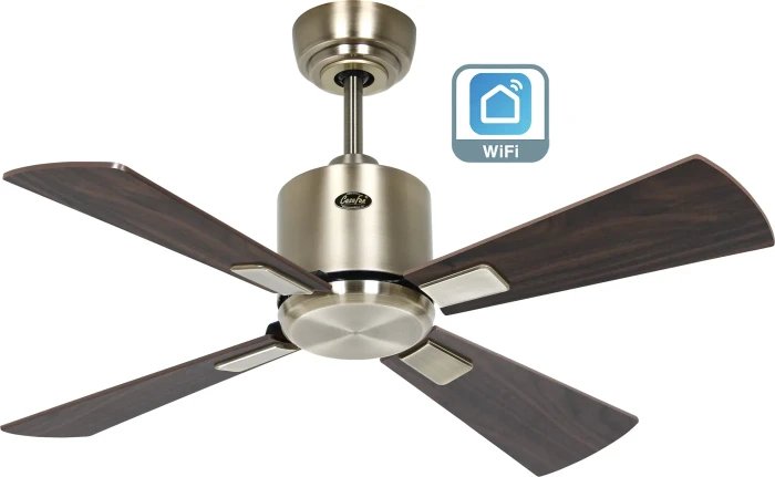 CasaFan Eco Neo III 92 MA-NB/KI WiFi Deckenventilator nuss/kirsche/messing antik