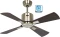 CasaFan Eco Neo III 92 MA-NB/KI WiFi Deckenventilator nuss/kirsche/messing antik Vorschaubild