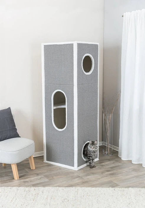 Trixie Cat Tower XXL Stefano, grau