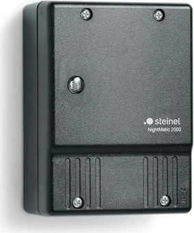 Steinel NightMatic 2000 schwarz, Dämmerungsschalter