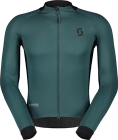 Scott RC Pro Warm LTD Trikot langarm black/aruba green (Herren)
