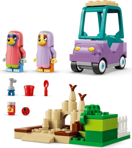 LEGO Bluey - Omas mit Bingo und Bluey