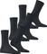 Falke Cotton Touch Socken graphite, 3 Paare (Damen) Vorschaubild