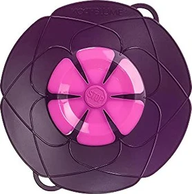 Kochblume Überkochschutz 25.5cm lila