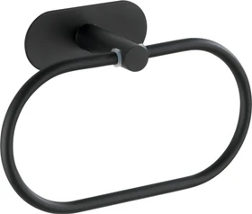 Wenko Turbo-Loc Handtuchring Mod. Orea schwarz matt