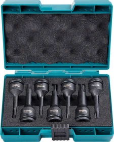 Makita Impact Black Bitset inkl. Werkzeugbox, 7-tlg.