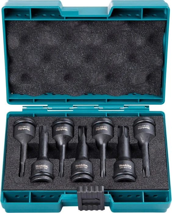 Makita Impact Black Bitset inkl. Werkzeugbox, 7-tlg.