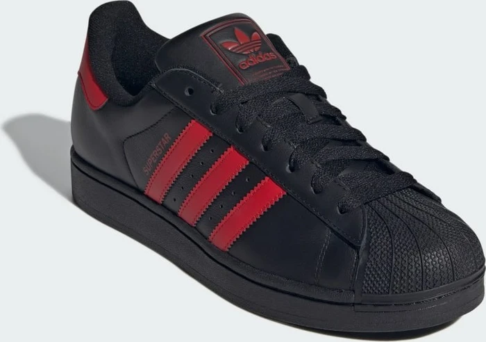 adidas Superstar II core black/better scarlet