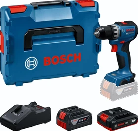 Bosch Professional PRO GSR 18V-52 Akku-Bohrschrauber inkl. L-Boxx + 2 Akkus 2.0/4.0Ah