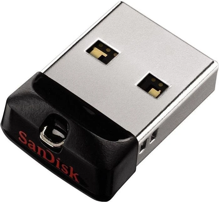 SanDisk Cruzer Fit 16GB, USB-A, USB 2.0