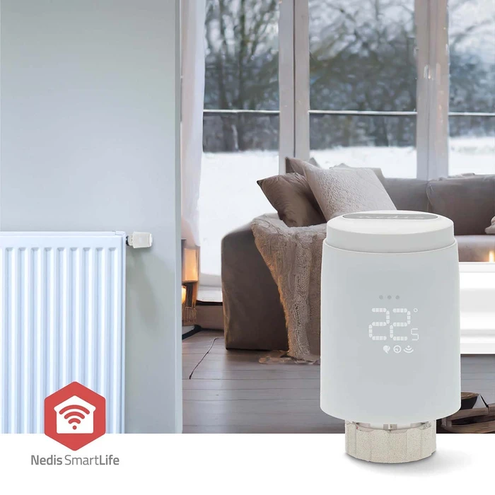 Nedis SmartLife Heizkörpersteuerung, Funk-Heizkörperthermostat