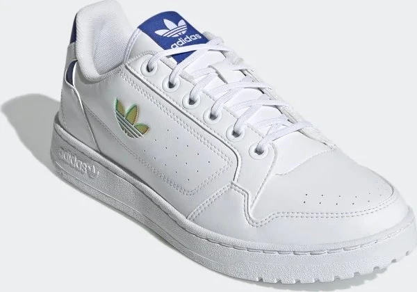 adidas NY 90 cloud white/semi screaming green/royal blue (Herren)