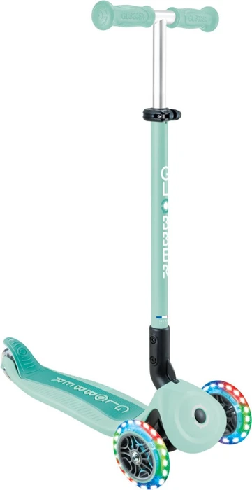 Globber Go Up Active Lights 360° Kickboard mint
