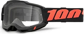 100% Racecraft 2 Schutzbrille black/clear lens