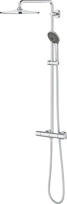 Grohe Vitalio Joy System 310 QuickFix Duschsystem mit Thermostatbatterie chrom
