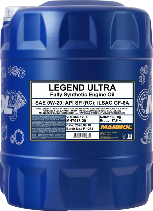 Mannol Legend Ultra 0W-20