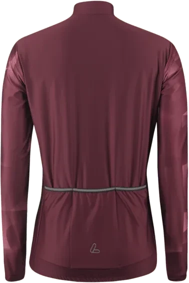 Löffler Tori Mid Trikot langarm aubergine (Damen)