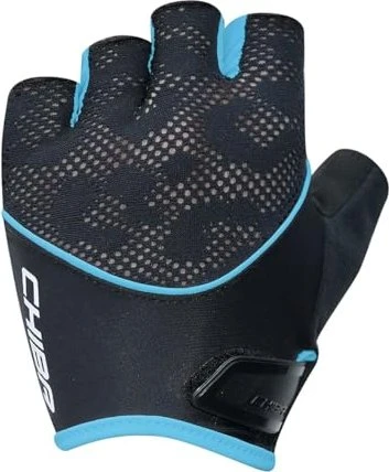 Chiba Gel Fahrradhandschuhe schwarz/türkis (Damen)