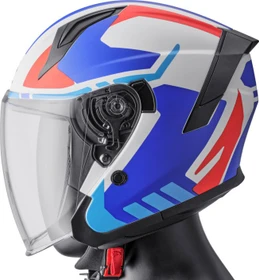 GMS-Moto Vectus matt blau/rot