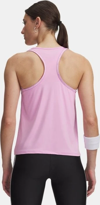 Under Armour Mesh Tank Top Funktionsshirt ärmellos pink dawn/white (Damen)