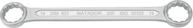 Matador 0220 Doppelringschlüssel, 14/15x160mm