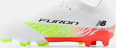 New Balance Furon Team FG V8 white/energy red/black