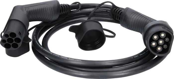 KS Tools efuturo Ladekabel gerade Typ 2 auf Typ 2, 11kW, 3m