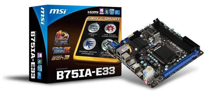 MSI B75IA-E33 (Intel 1155)