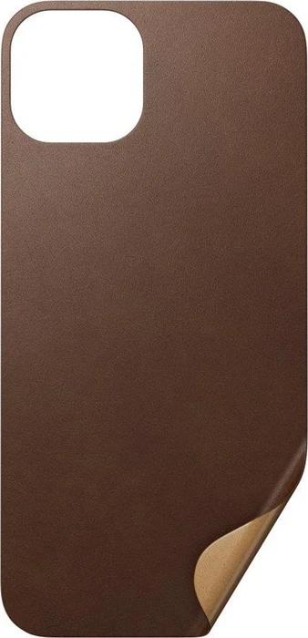 Nomad Leather Skin für Apple iPhone 13 rustic brown