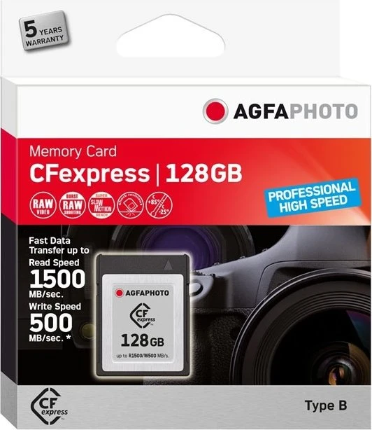 Lupus Imaging AgfaPhoto Prof. High Speed, CFexpress 2.0 Type B