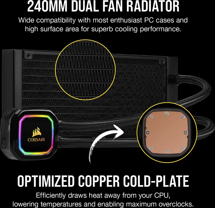 Corsair iCUE H100i RGB Pro XT
